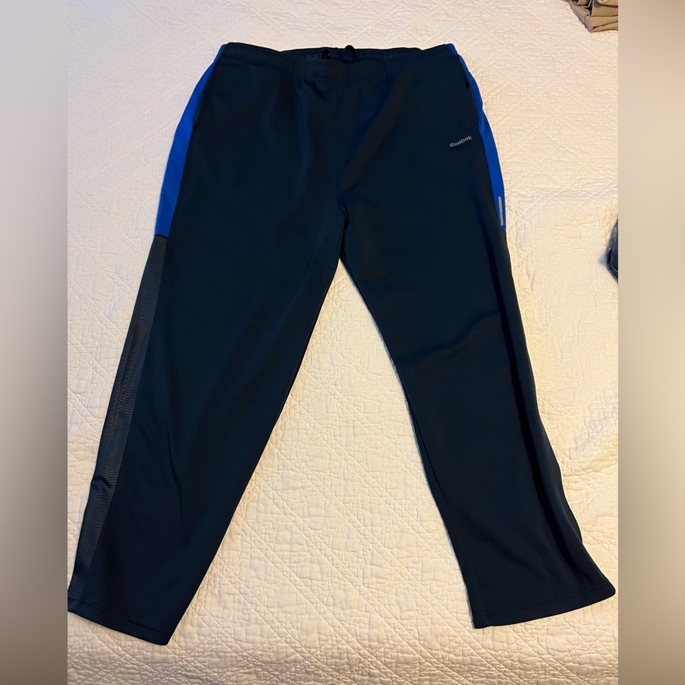 PMP101 - Reebok, Men’s, XXL TALL, navy blue sweat pants
